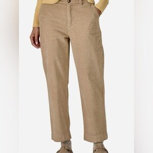 Brand New Patagonia Women’s Wide Wale Corduroy Pants Size 6 Tan Retail $129